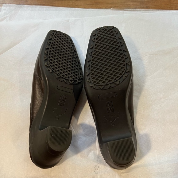 Great Condition Brown Leather Mules - Picture 4 of 5